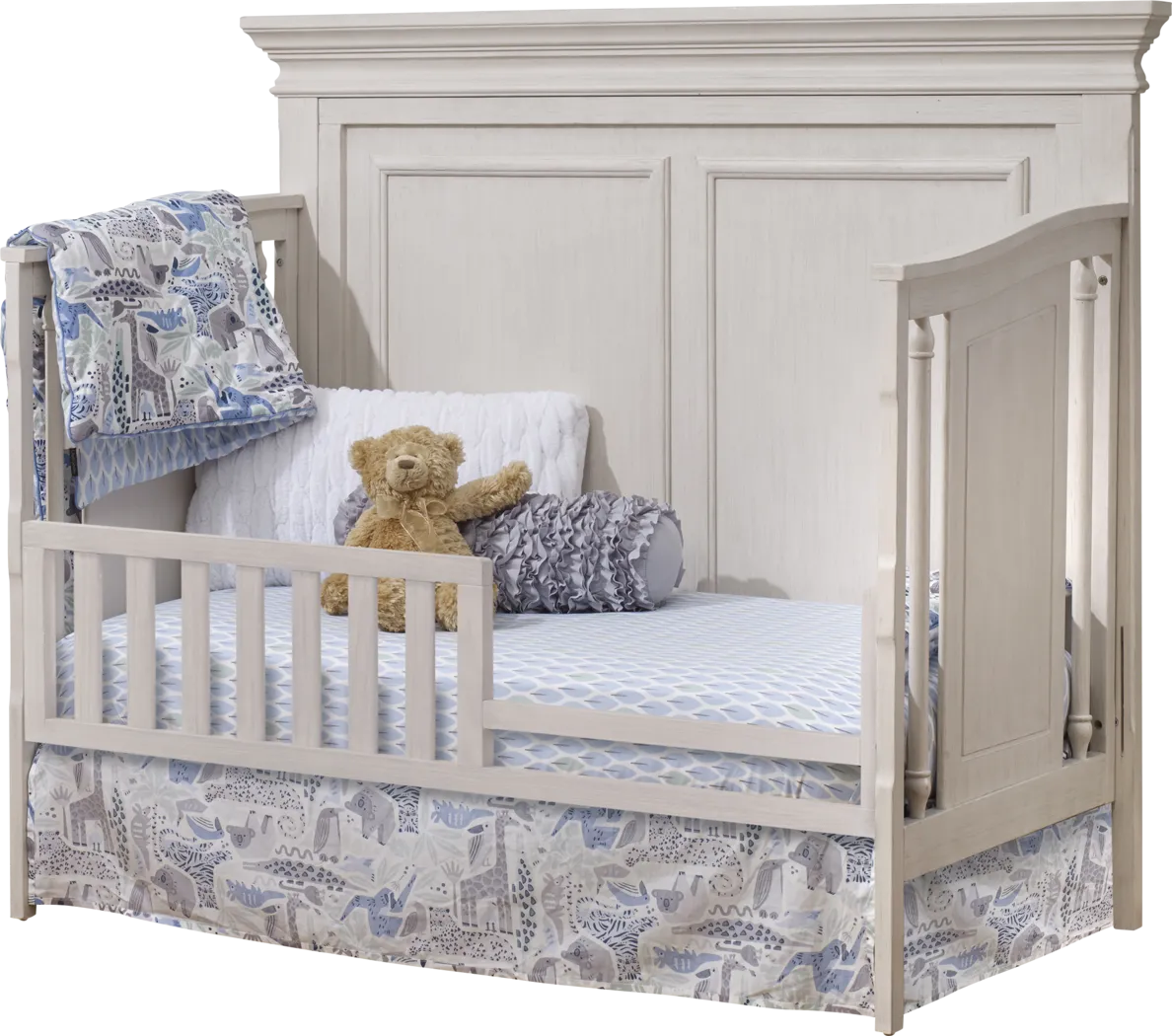 Kids Mevhi II Ivory Convertible Crib - Thumbnail - Image 3