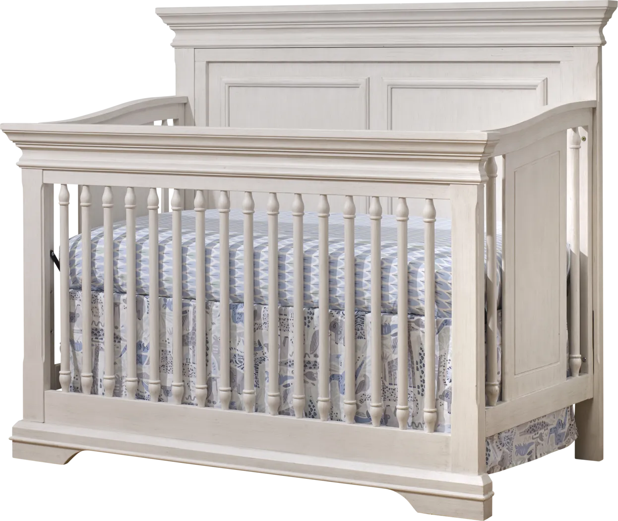 Kids Mevhi II Ivory Convertible Crib - Thumbnail - Image 1