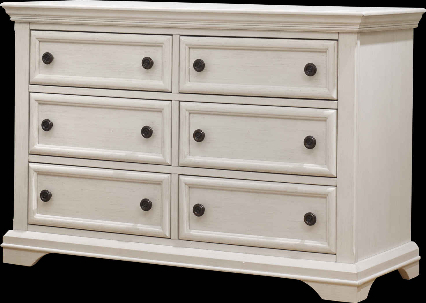 Kids Mevhi Ivory 6 Drawer Dresser - Thumbnail - Image 1