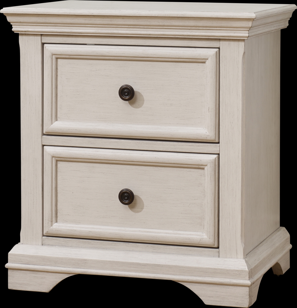 Kids Mevhi Ivory Nightstand - Thumbnail - Image 1