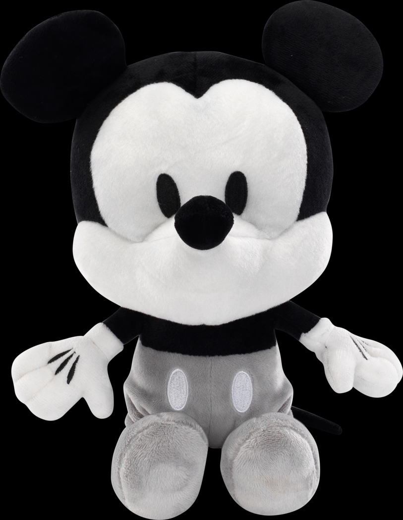 Kids Mickey Mouse Black Plush - Thumbnail - Image 1