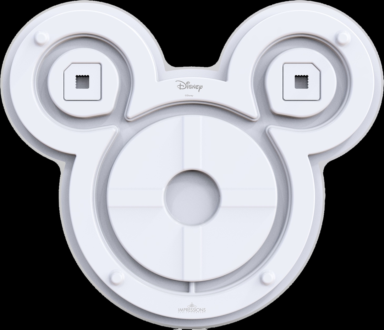 Kids Mickey Mouse White LED Wall Mirror - Thumbnail - Image 2