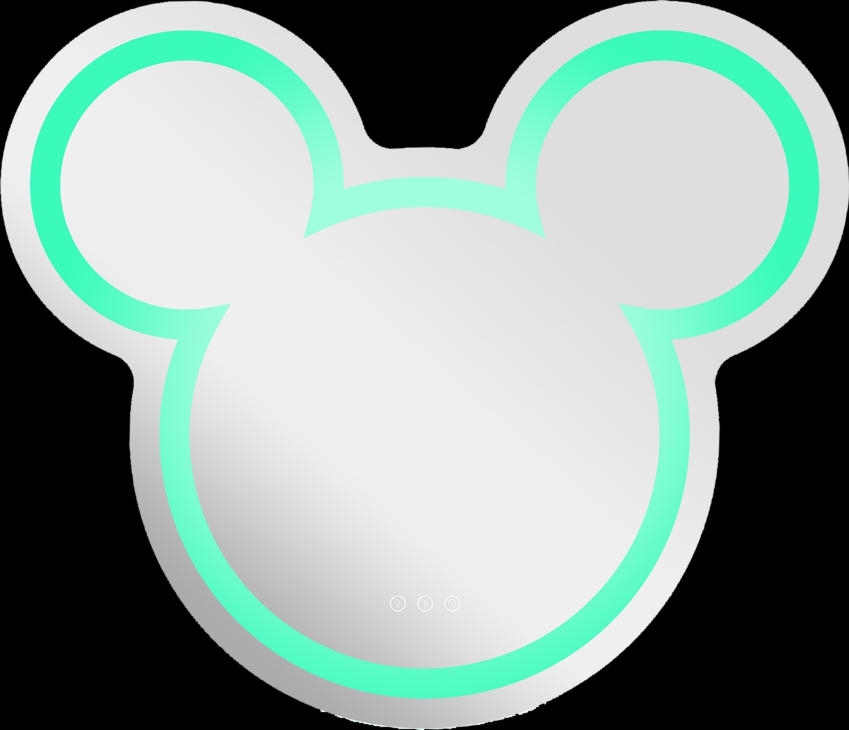Kids Mickey Mouse White LED Wall Mirror - Thumbnail - Image 5