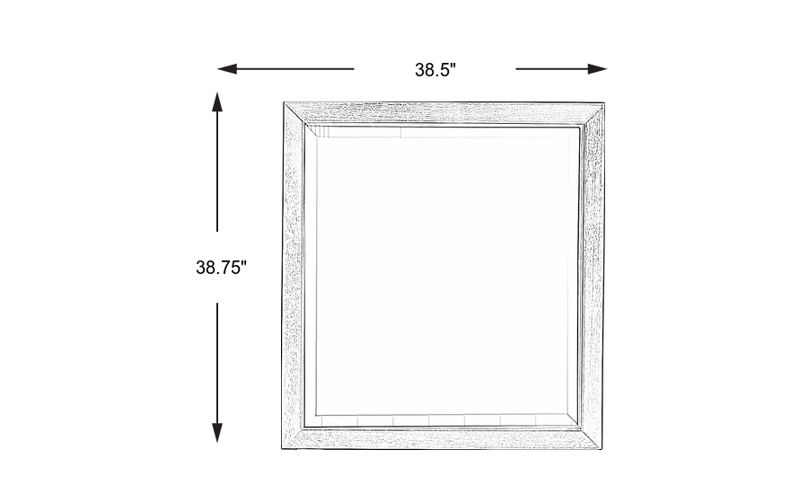 Dimension Image. Please refer to the Dimension Tab on this page for dimension details.