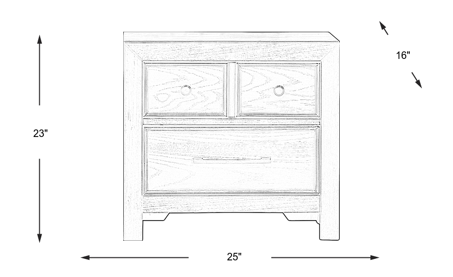 Dimension Image. Please refer to the Dimension Tab on this page for dimension details.