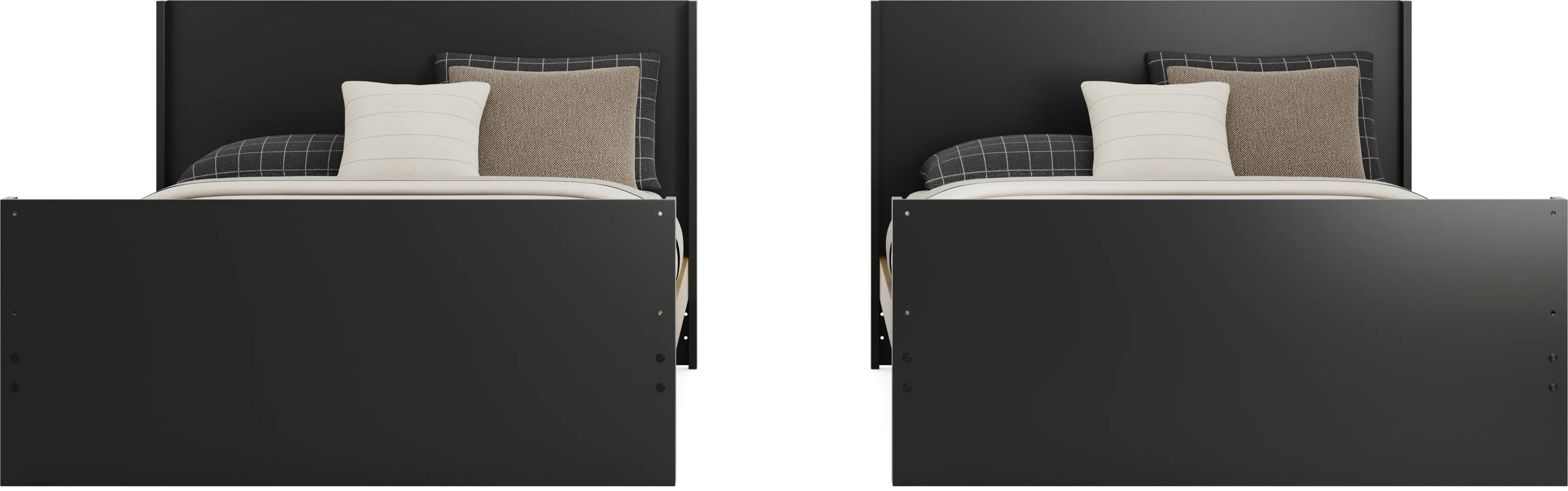 Kids Mikka Black Full/Full Convertible Bunk Bed - Image 6