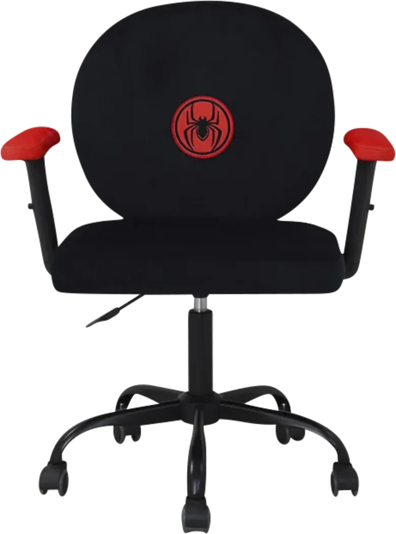 Kids Miles Morales Black Swivel Chair - Thumbnail - Image 2