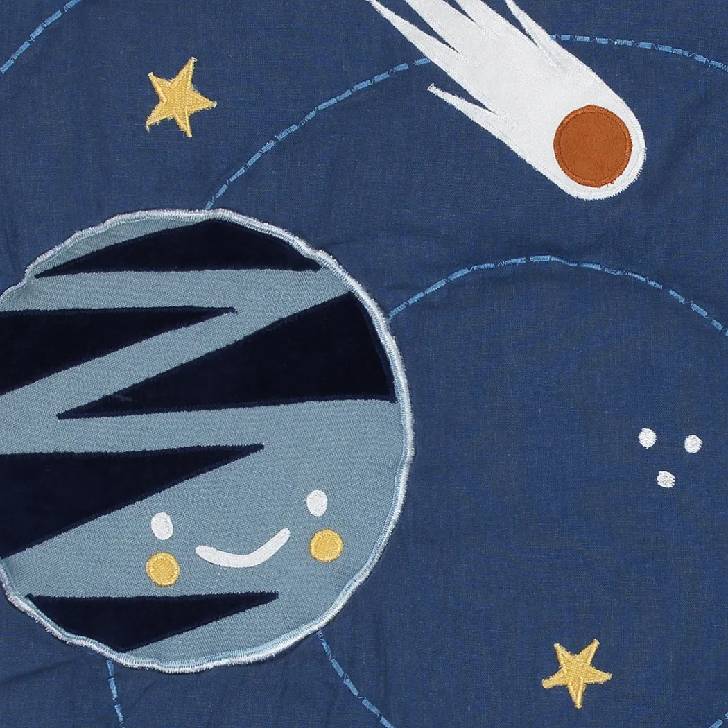 Kids Milky Way Blue Baby Bedding Set - Image 8