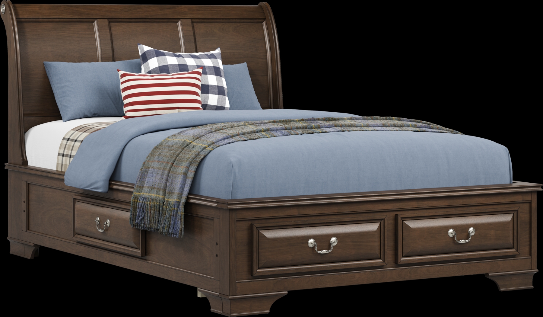 Kids Mill Valley Jr. Cherry 5 Pc Full Storage Bedroom - Thumbnail - Image 2