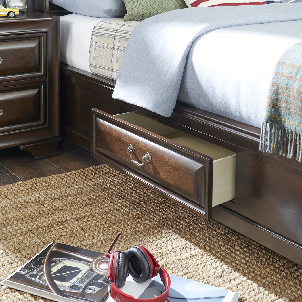 Kids Mill Valley Jr. Cherry Twin Storage Bedroom - Thumbnail - Image 5