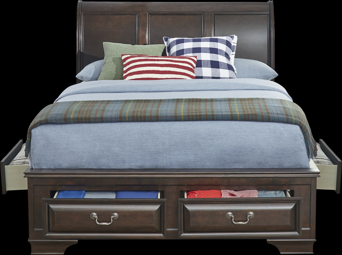 Kids Mill Valley Jr. Cherry 5 Pc Full Storage Bedroom - Thumbnail - Image 4