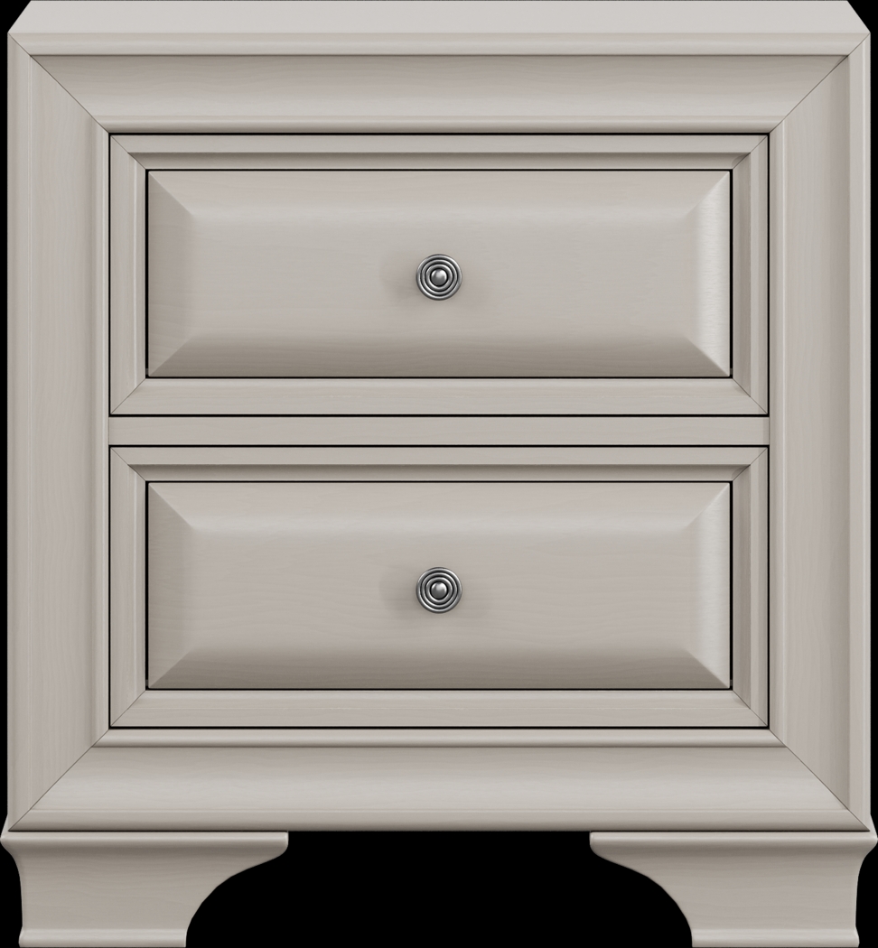 Kids Mill Valley Jr. Washed White Nightstand - Thumbnail - Image 1