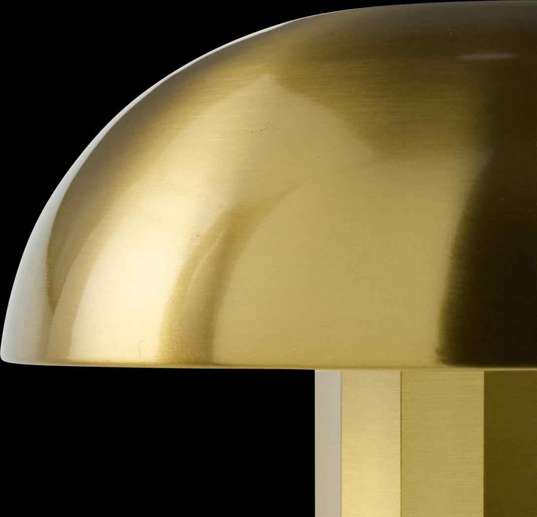 Kids Mini Mush Gold Lamp - Thumbnail - Image 2