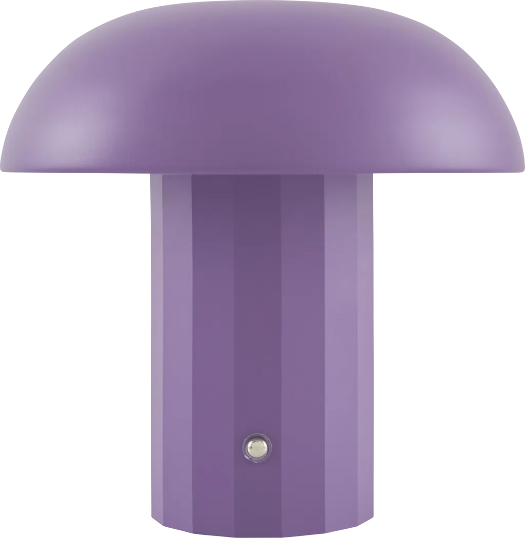Kids Mini Mush Purple Lamp - Thumbnail - Image 1