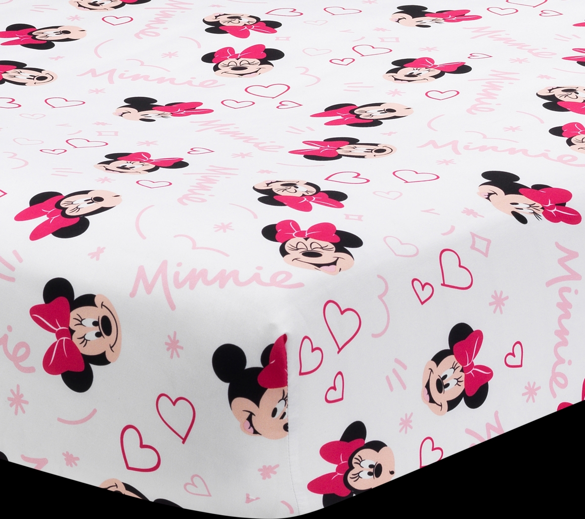 Kids Minnie Mouse Love Pink Baby Bedding Set - Thumbnail - Image 4