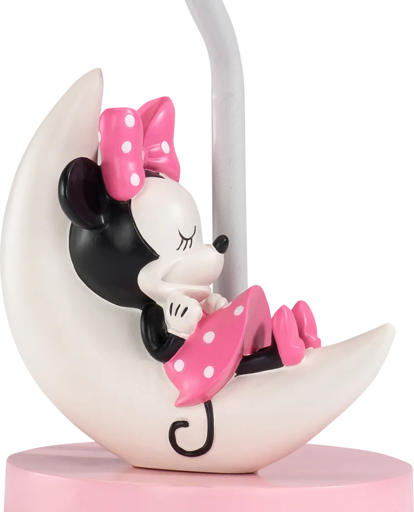 Kids Minnie Mouse Pink Lamp - Thumbnail - Image 2