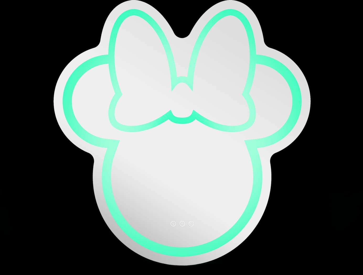 Kids Minnie Mouse White LED Wall Mirror - Thumbnail - Image 6
