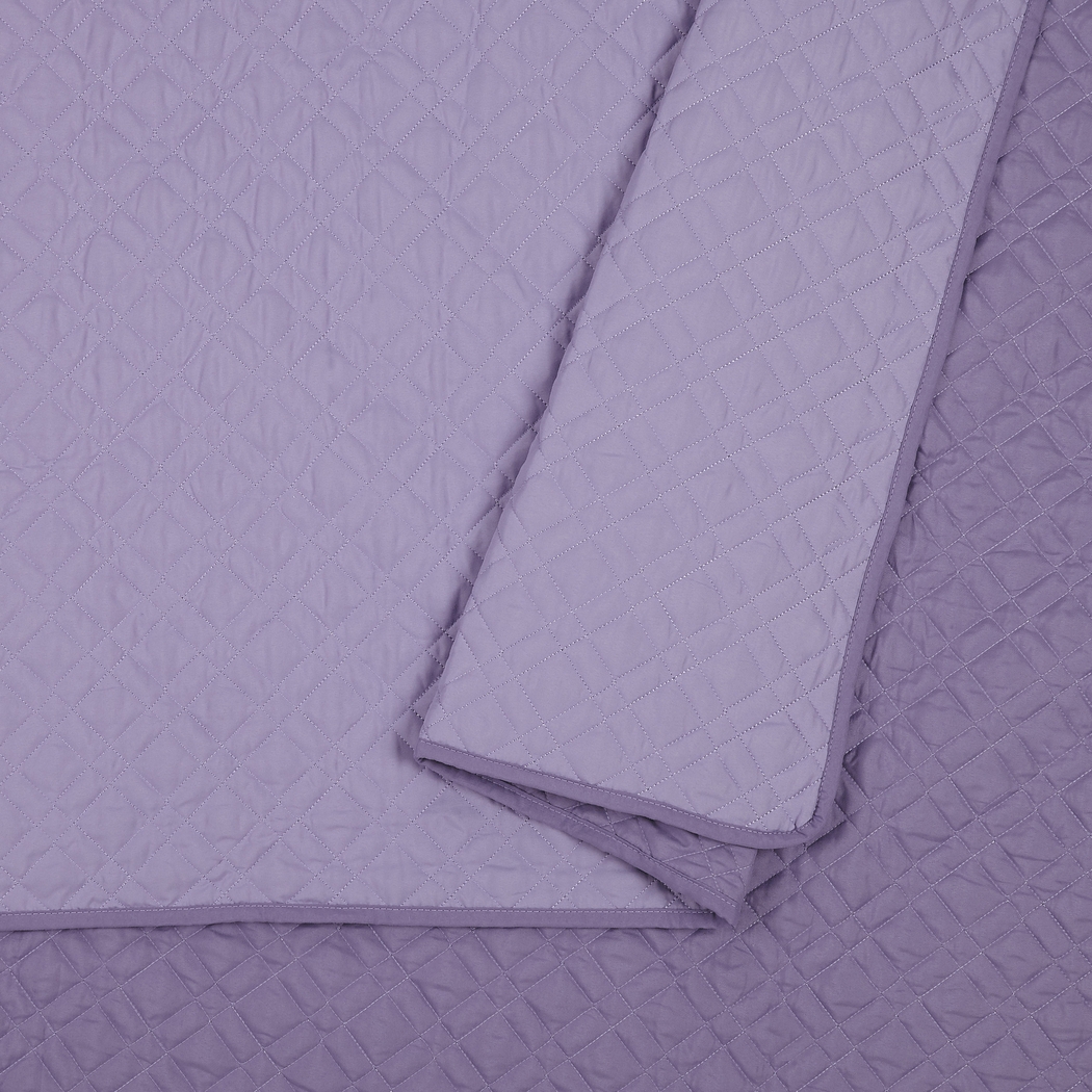 Kids Mintbrook Purple Full/Queen Quilt - Thumbnail - Image 2