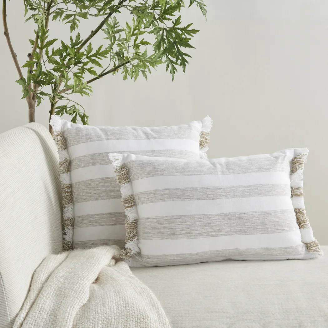 Kids Mirri I Taupe Accent Pillow - Thumbnail - Image 6