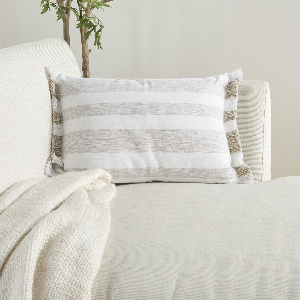 Kids Mirri II Taupe Accent Pillow - Thumbnail - Image 4