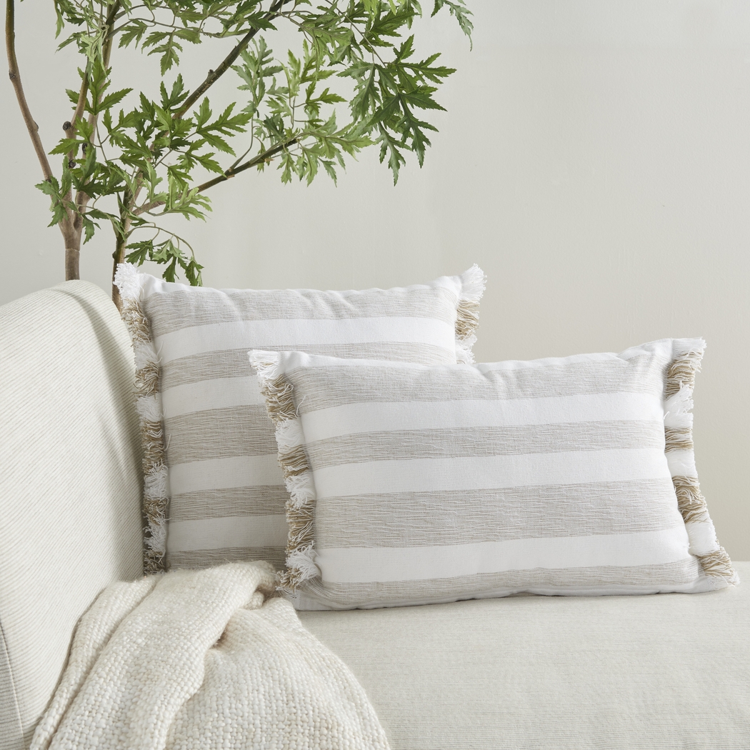 Kids Mirri II Taupe Accent Pillow - Thumbnail - Image 6