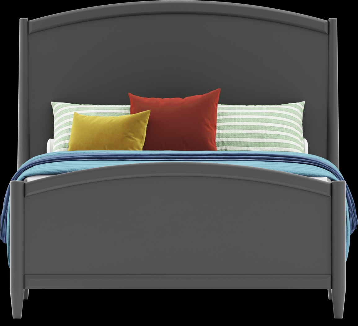 Kids Modern Colors Iron Ore Full Panel Bedroom - Thumbnail - Image 3