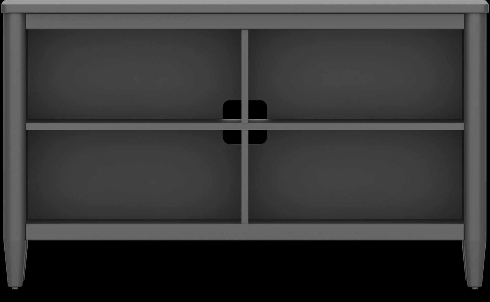 Kids Modern Colors Iron Ore 52" Bookcase - Thumbnail - Image 1