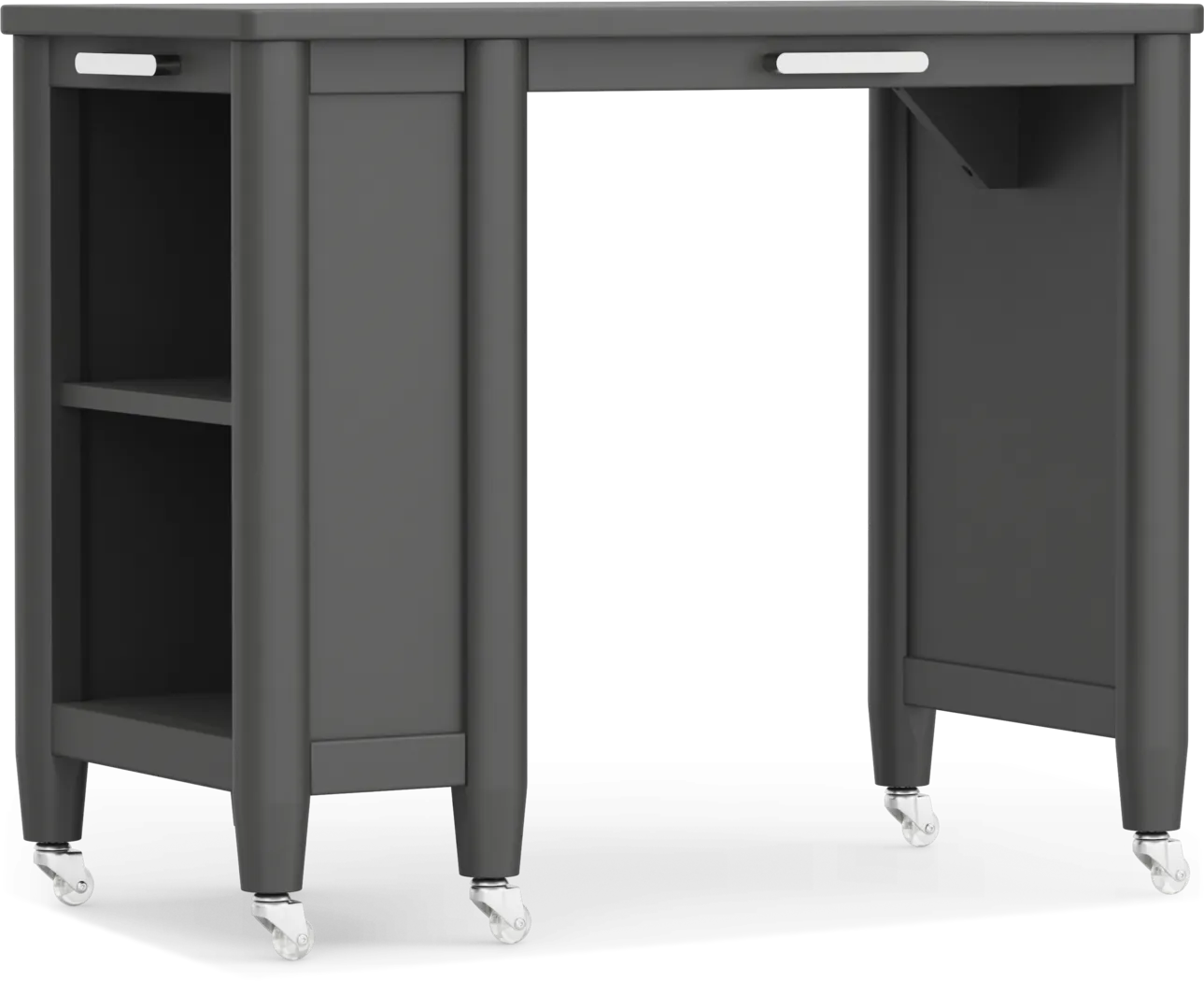 Kids Modern Colors Iron Ore Caster Desk - Thumbnail - Image 2