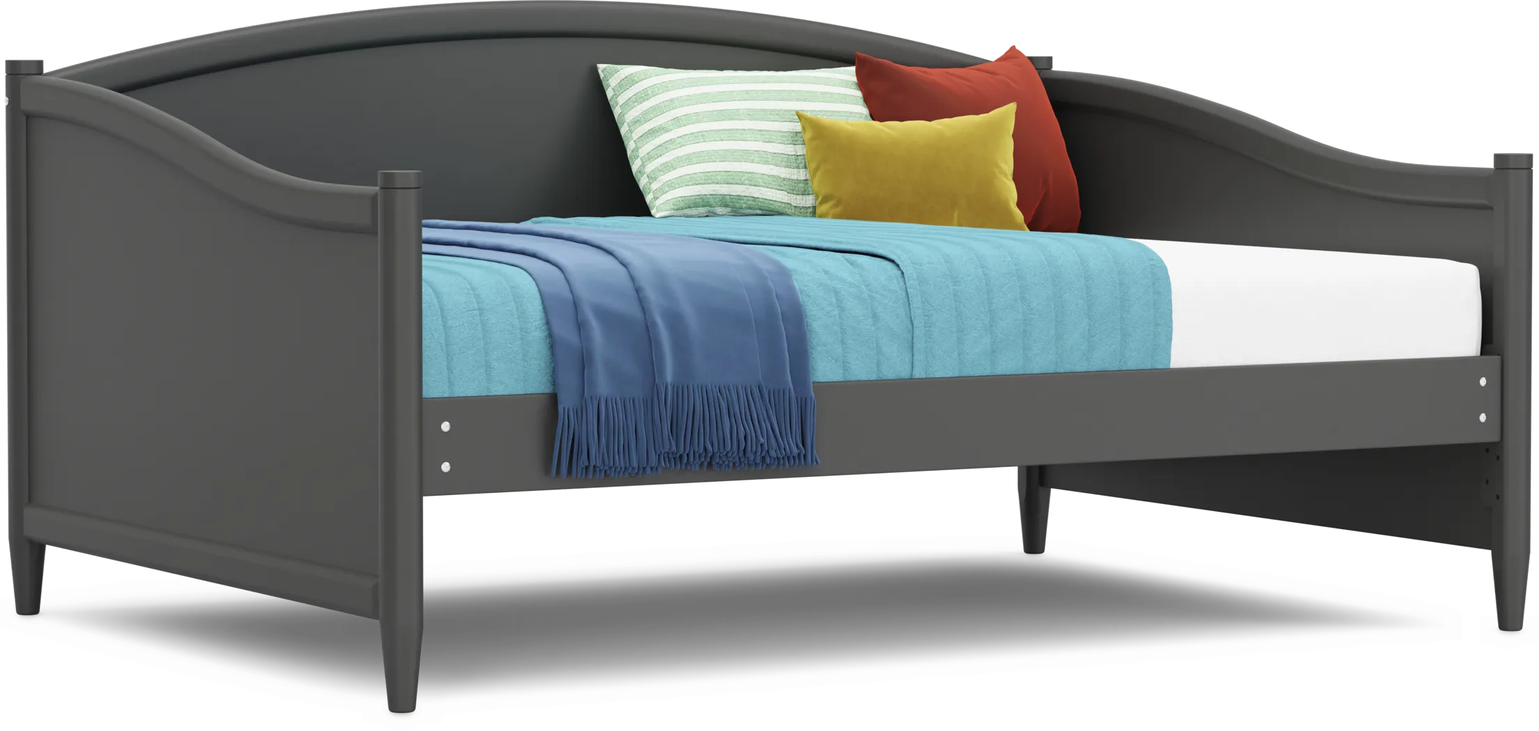 Kids Modern Colors Iron Ore Full Daybed - Thumbnail - Image 3