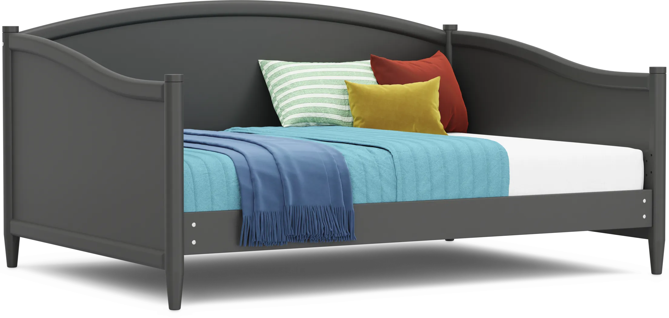 Kids Modern Colors Iron Ore Full Daybed - Thumbnail - Image 1