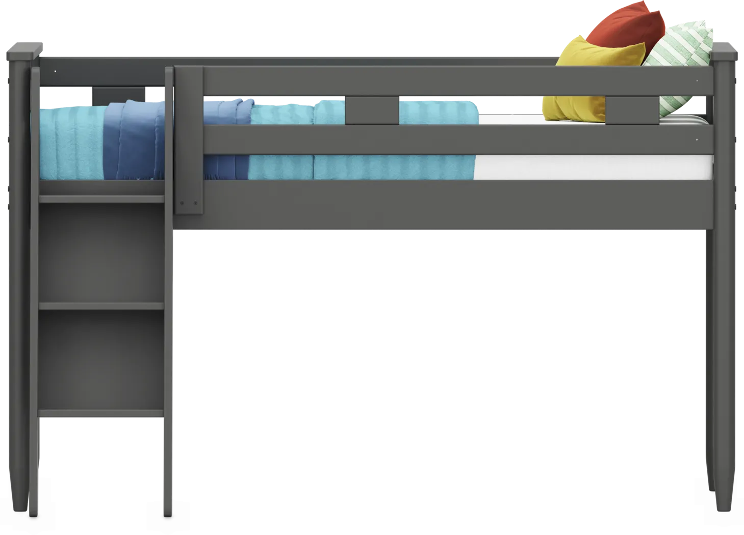 Kids Modern Colors Iron Ore Full Loft - Thumbnail - Image 2