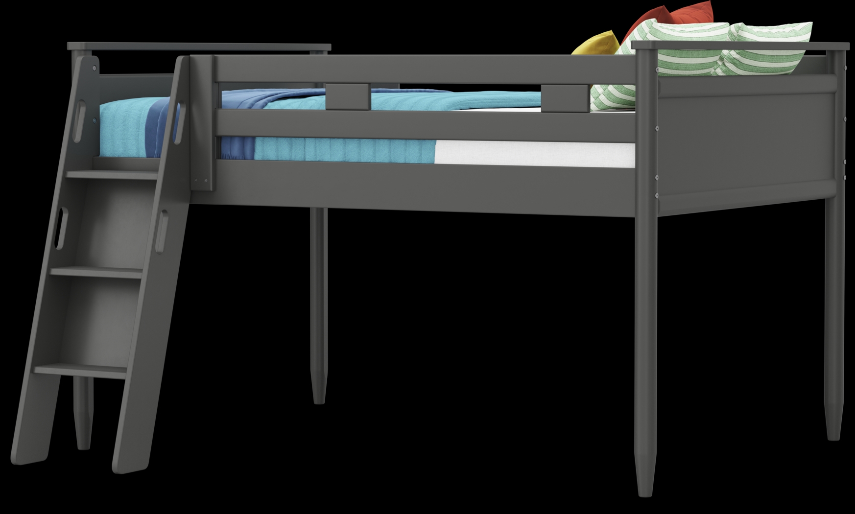 Kids Modern Colors Iron Ore Full Loft - Thumbnail - Image 3