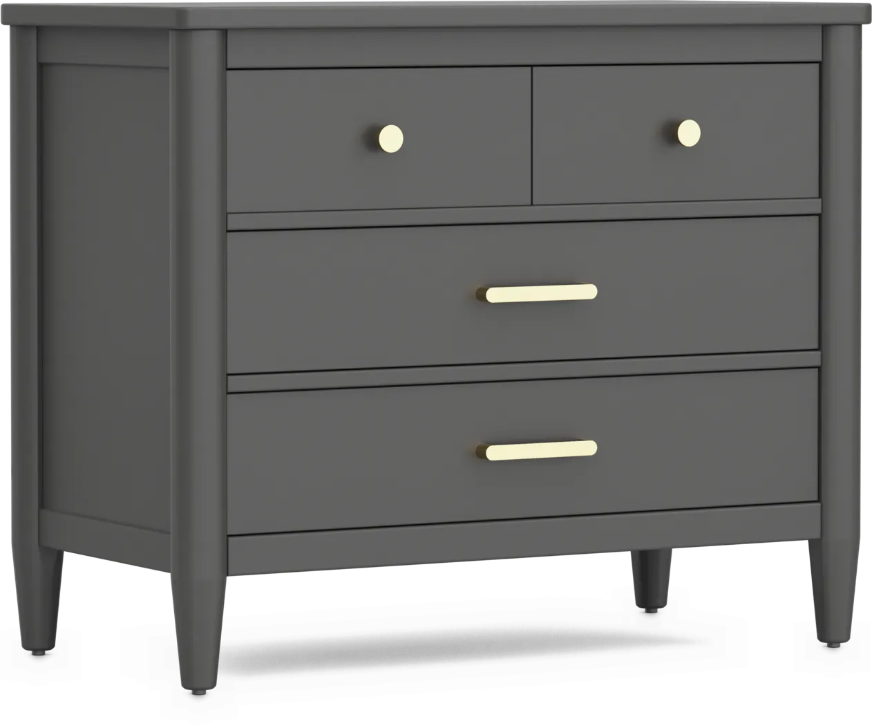 Kids Modern Colors Iron Ore Loft Chest - Image 5