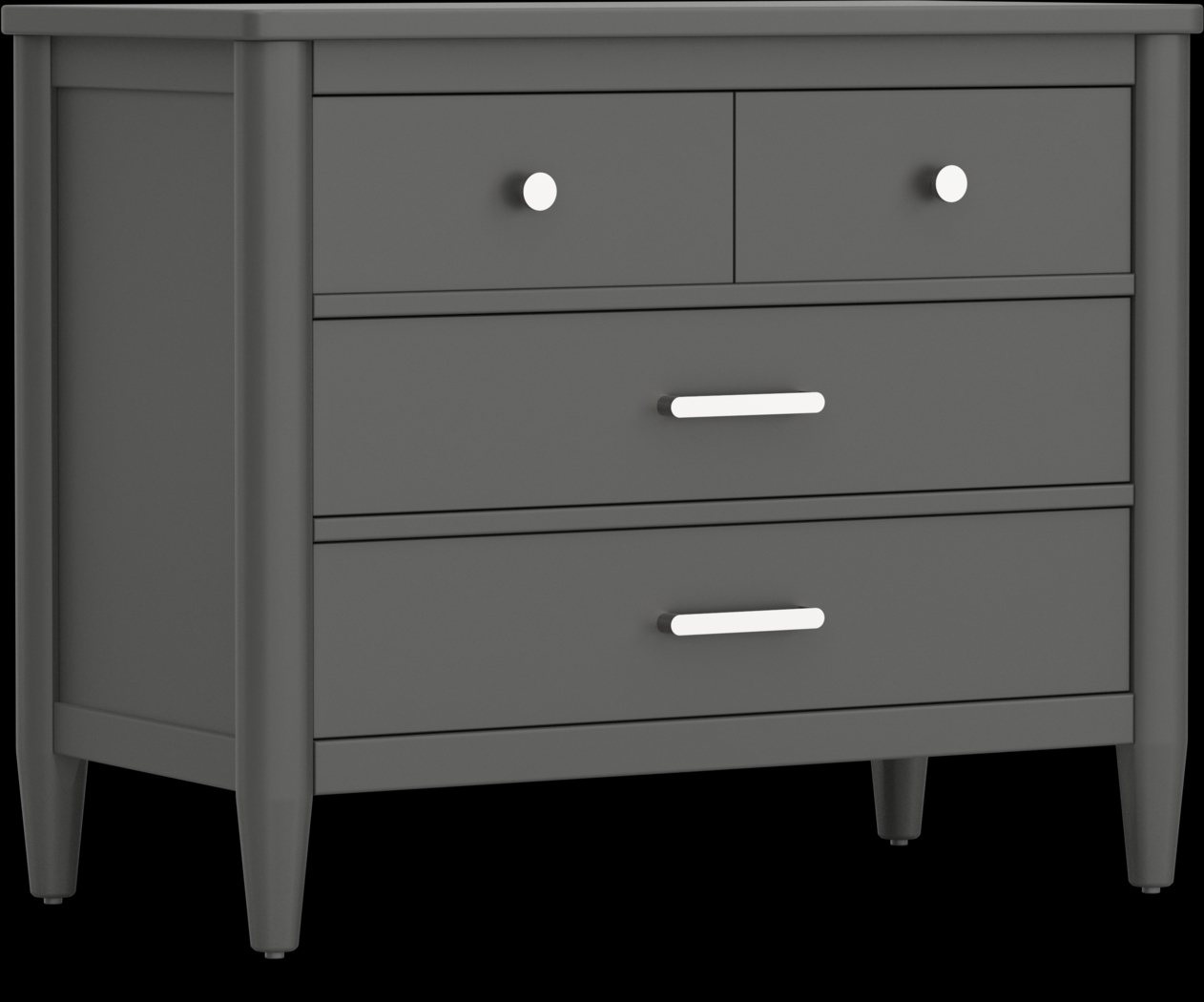 Kids Modern Colors Iron Ore Loft Chest - Thumbnail - Image 2