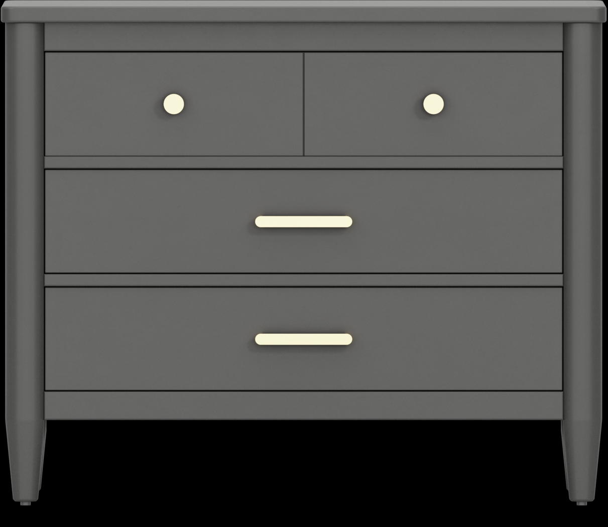 Kids Modern Colors Iron Ore Loft Chest - Thumbnail - Image 4