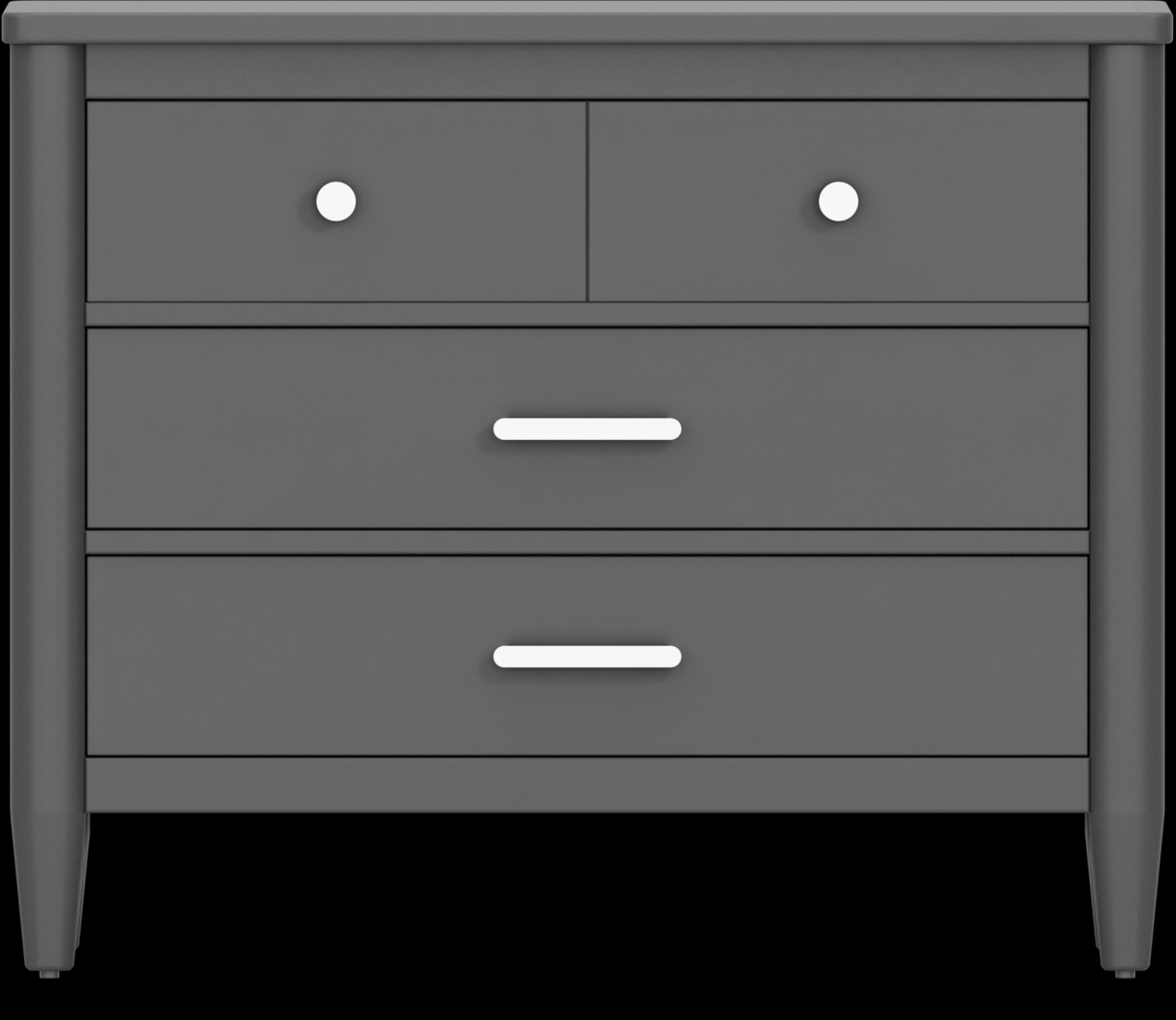 Kids Modern Colors Iron Ore Loft Chest - Thumbnail - Image 1