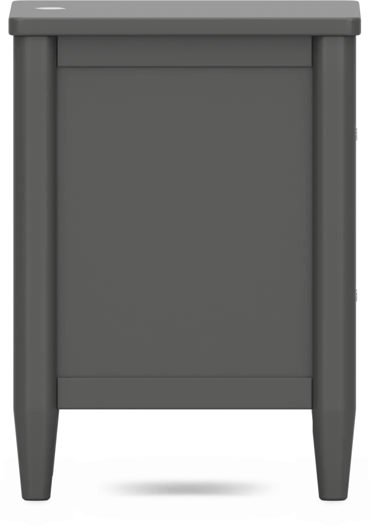 Kids Modern Colors Iron Ore Nightstand - Image 5