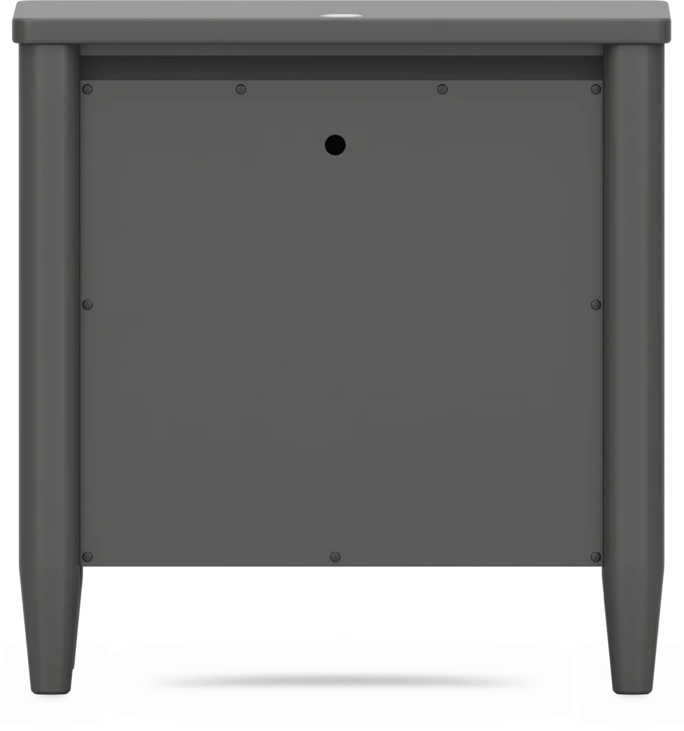 Kids Modern Colors Iron Ore Nightstand - Image 6