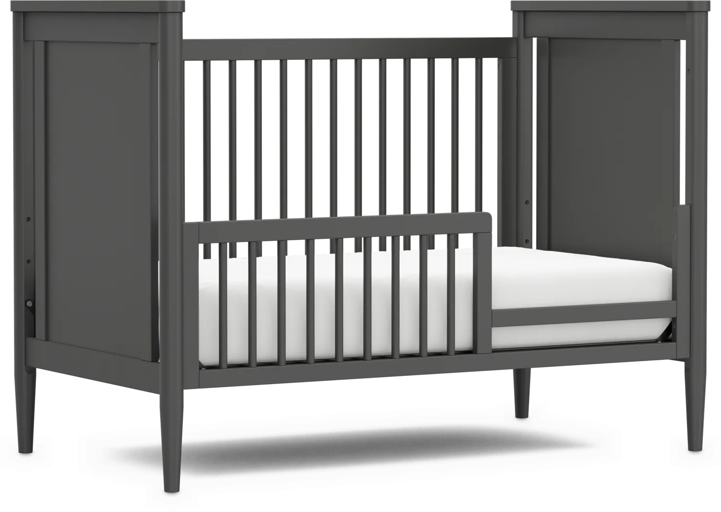 Kids Modern Colors Iron Ore 3-in-1 Convertible Nursery Set - Thumbnail - Image 6