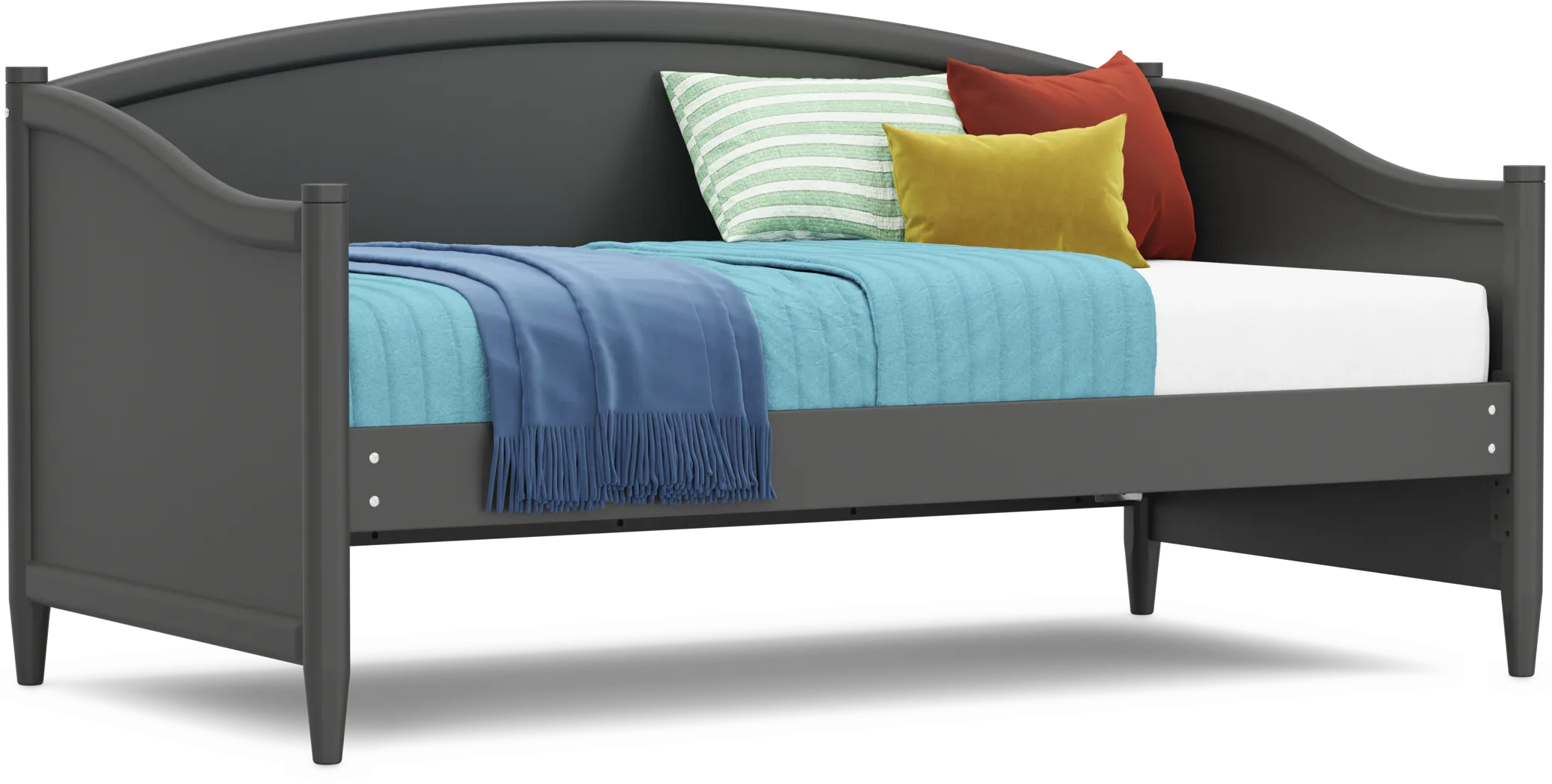 Kids Modern Colors Iron Ore Twin Daybed - Thumbnail - Image 3