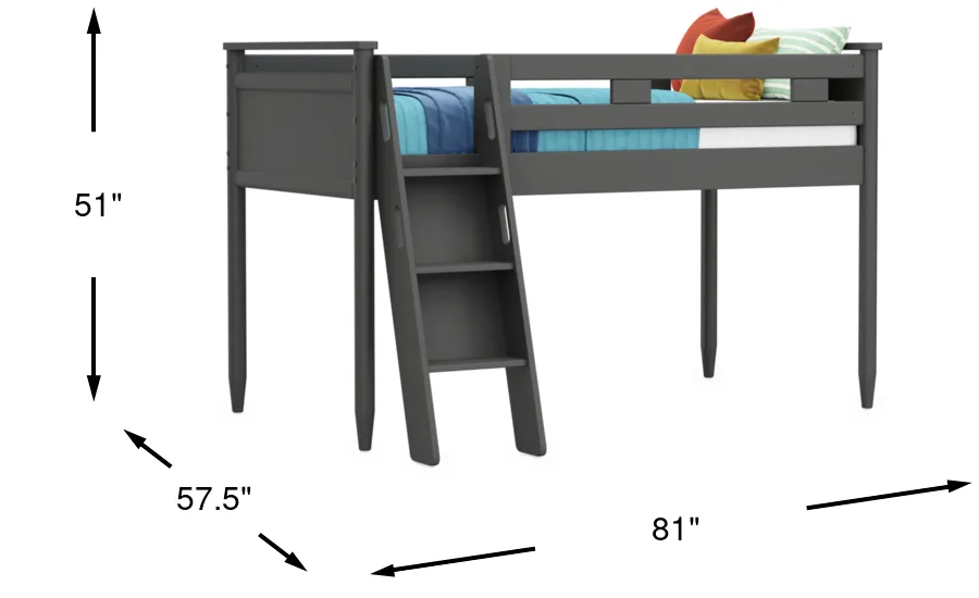 Dimension Image. Please refer to the Dimension Tab on this page for dimension details.