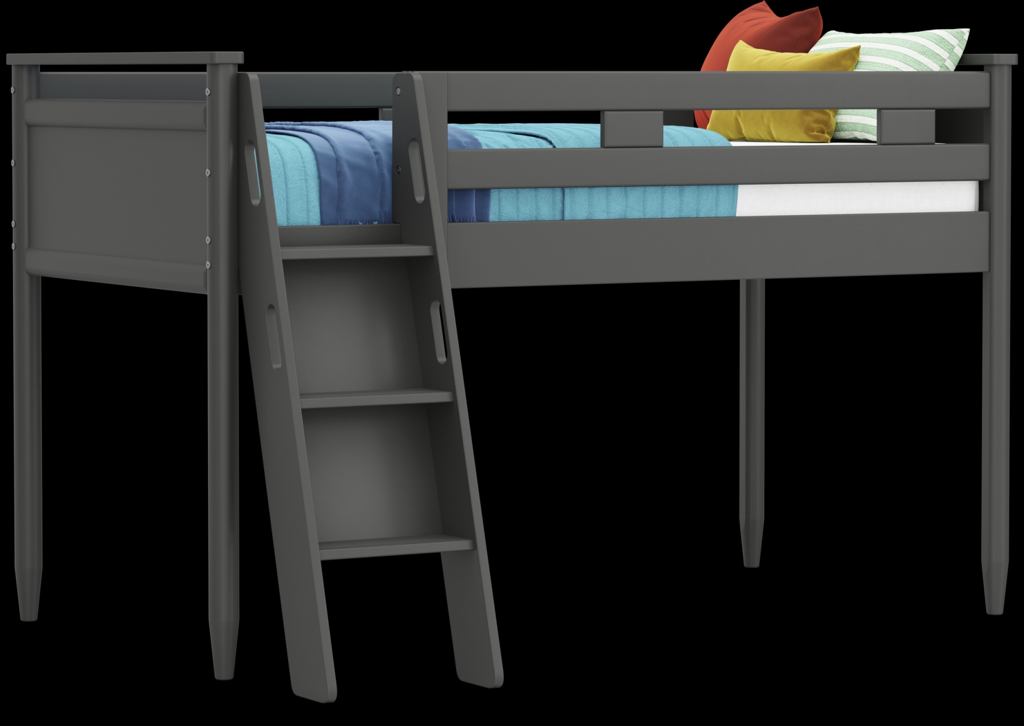 Kids Modern Colors Iron Ore Twin Loft - Thumbnail - Image 1