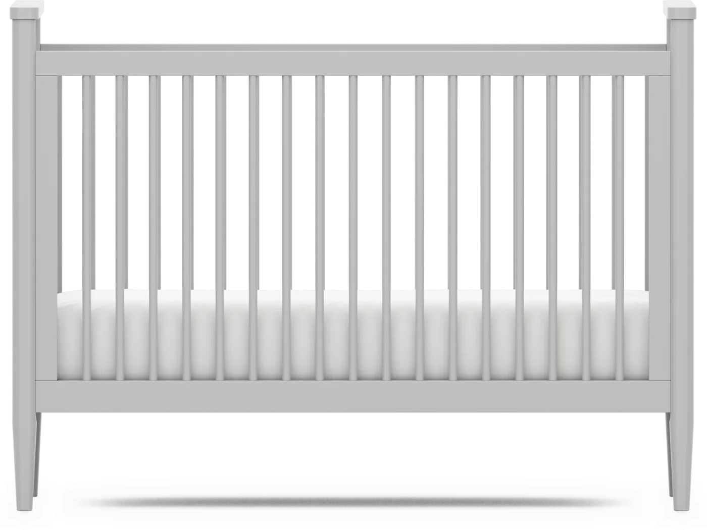Kids Modern Colors Light Gray 3-in-1 Convertible Nursery Set - Thumbnail - Image 5