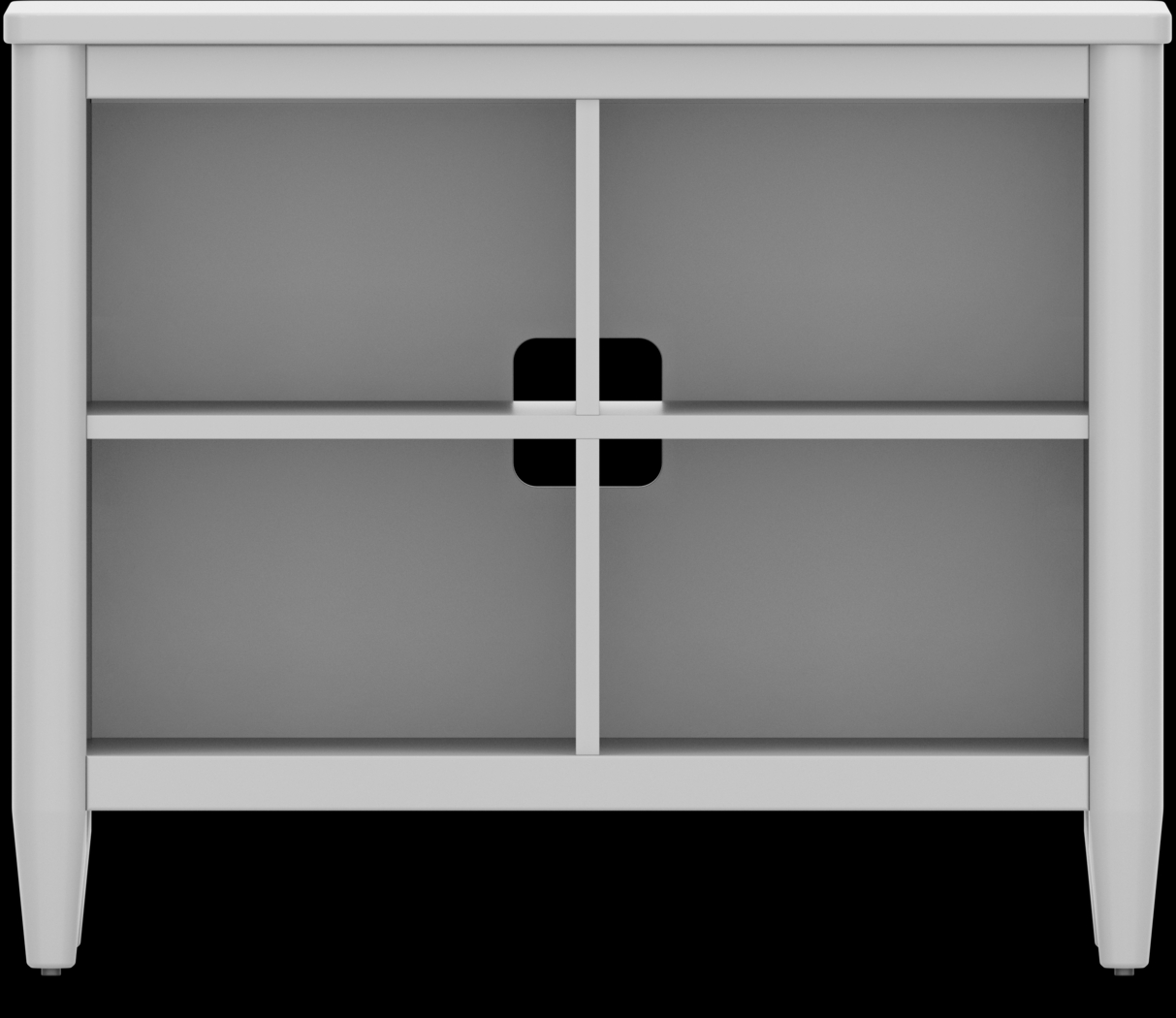 Kids Modern Colors Light Gray 37" Bookcase - Thumbnail - Image 1