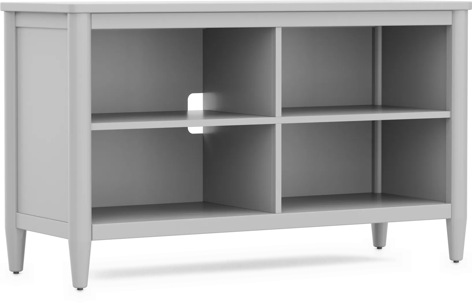 Kids Modern Colors Light Gray 52" Bookcase - Thumbnail - Image 2
