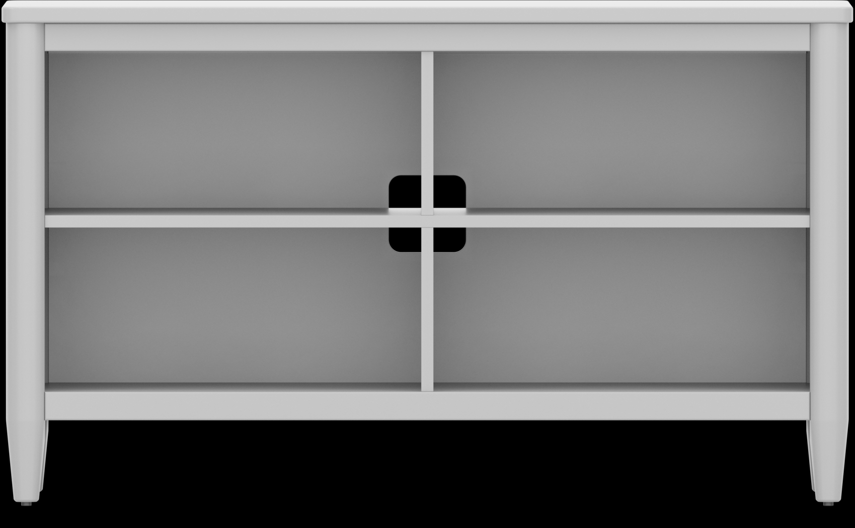 Kids Modern Colors Light Gray 52" Bookcase - Thumbnail - Image 1