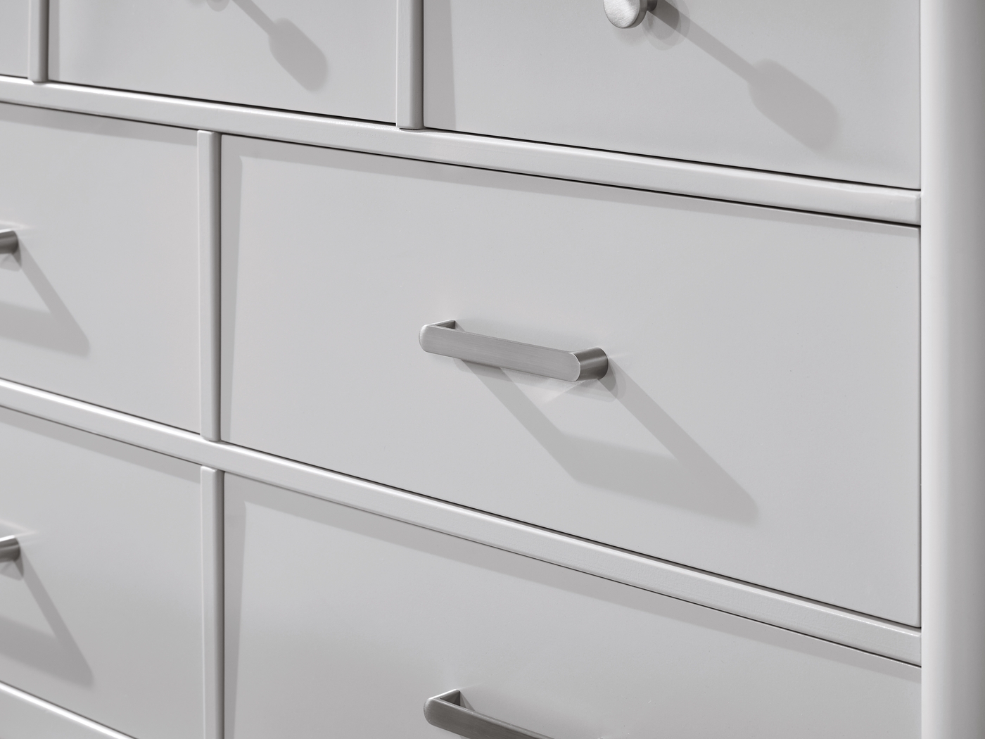 Kids Modern Colors Light Gray Full Panel Bedroom - Thumbnail - Image 6