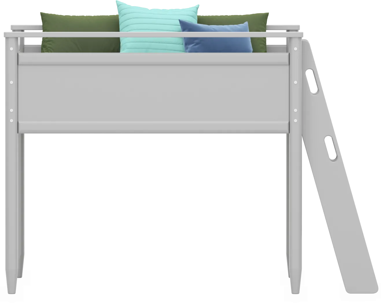Kids Modern Colors Light Gray Full Loft - Thumbnail - Image 3