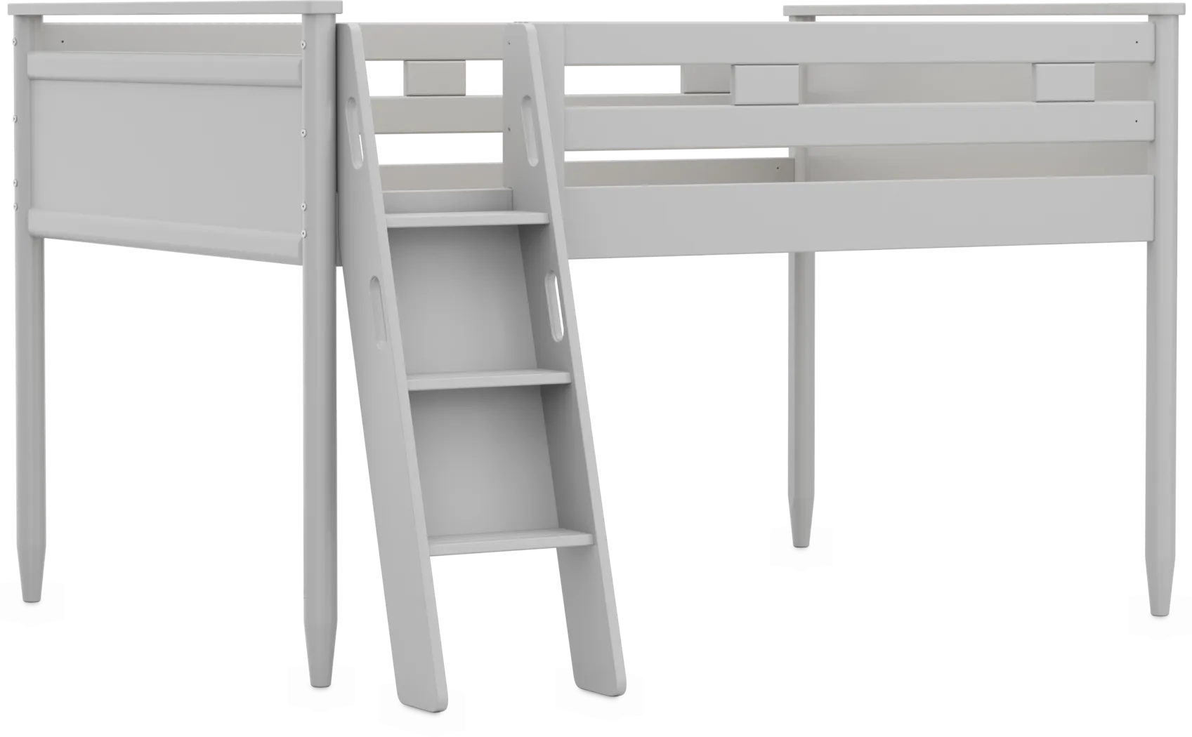 Kids Modern Colors Light Gray Full Loft - Thumbnail - Image 4