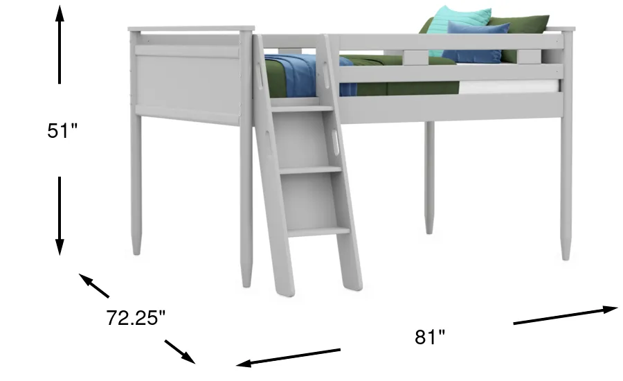 Dimension Image. Please refer to the Dimension Tab on this page for dimension details.